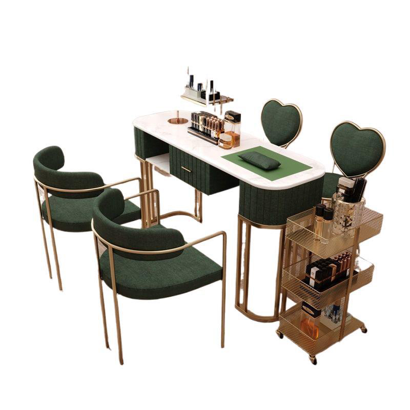 Interior Design Nail Salon - Innendesign Deluxe Techniker Salon Nageltisch Maniküre