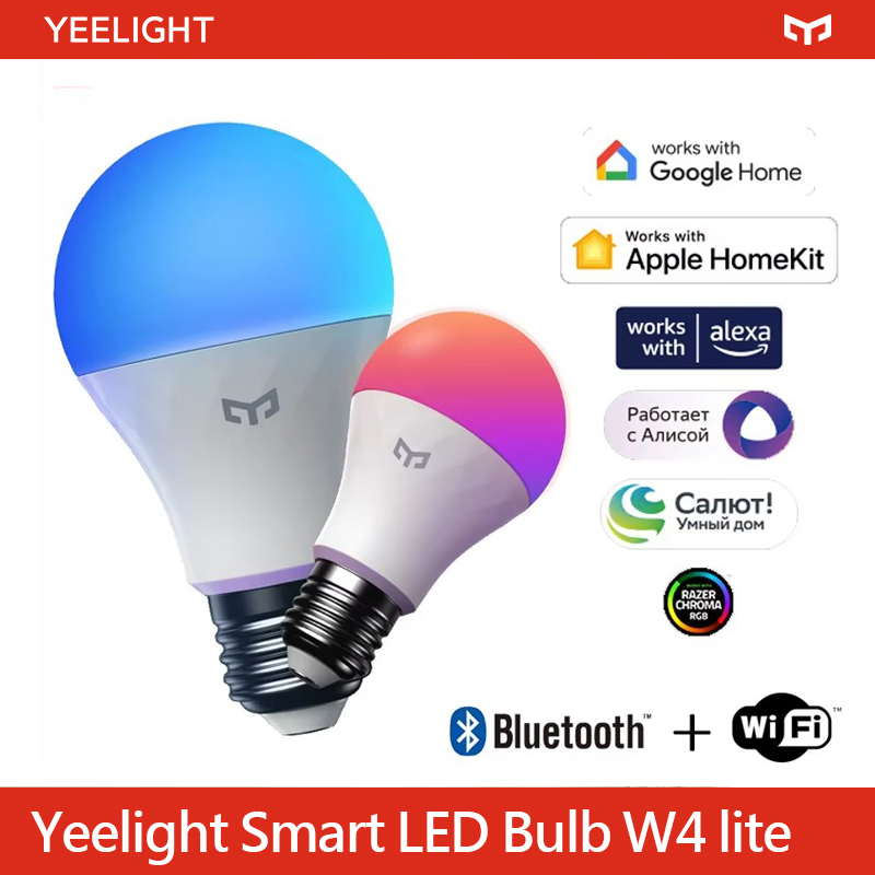 Yeelight Light Smart Bulb - Yeelight Smart LED-Glühbirne W4 Lite E27