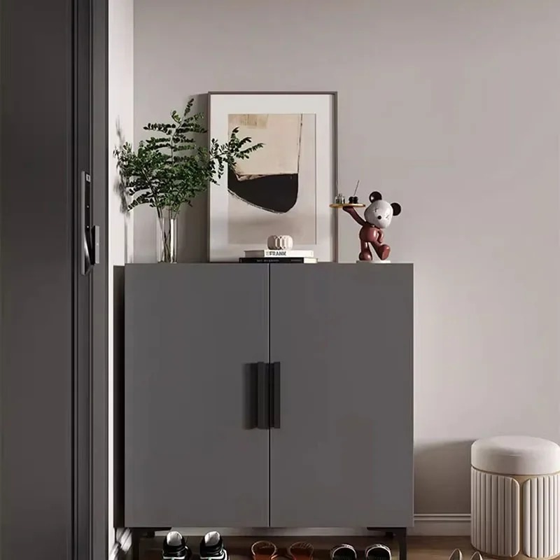 Interior Design Luxury Living Room - /Kreative Luxus-Schuhschränke, einfache Innenregale, Wohnzimmer-Aufbewahrung, Schuhschränke,
