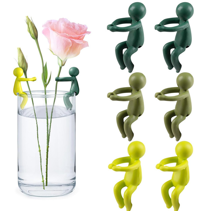 Interior Design Office - Hydroponische Pflanzen-Fixierfigur Ornament Aufrecht Pflanzenstütze Deko