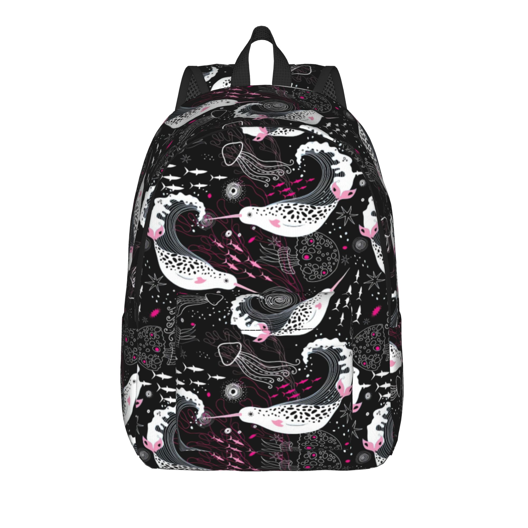 Interior Design University - Narwhal Ocean Rucksack Universitätsrucksäcke Jungen Kawaii