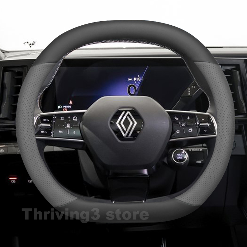 Interior Design Tech - Leder-Lenkradbezug für Renault Scenic 4 E-Tech