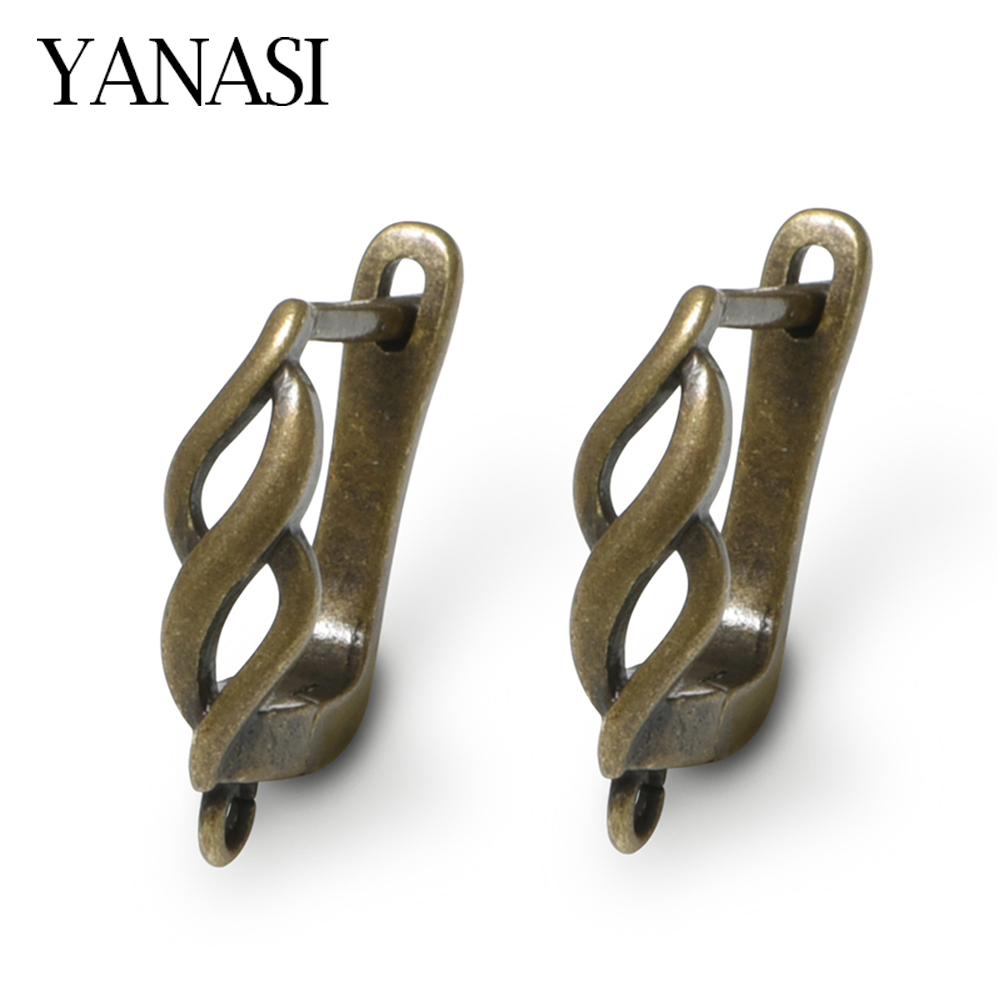 Antique Brass Hook - YANASI 2026 Neu 1 Paar Ohrringhaken,