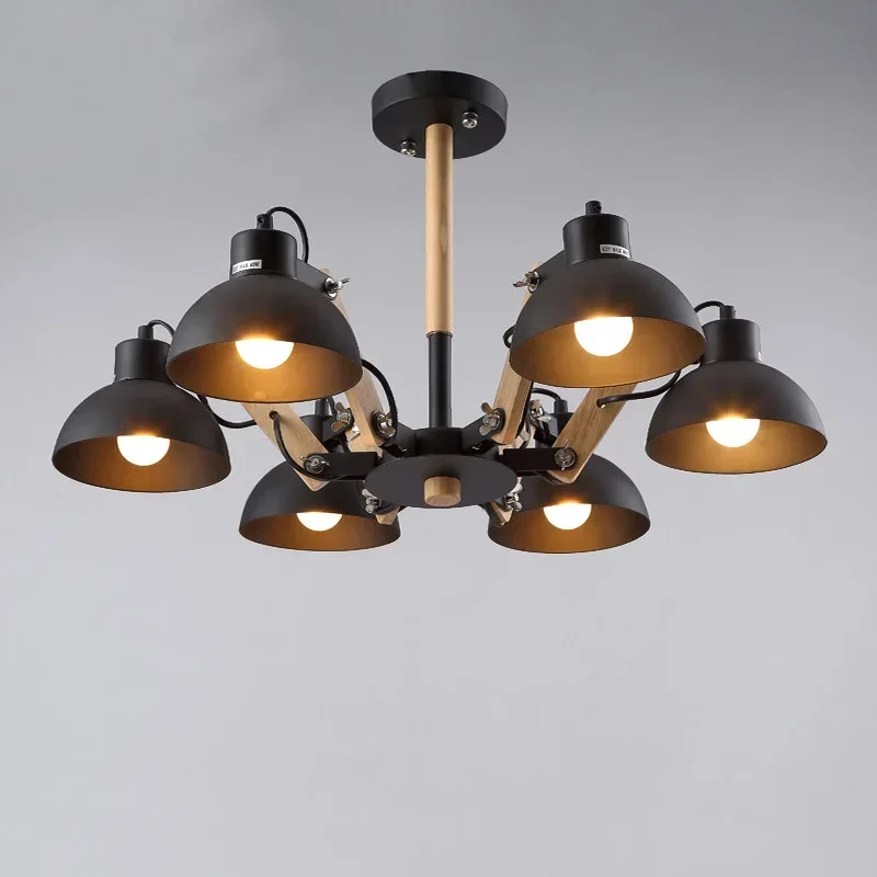 Interior Design Luxury Living Room - Minimalistischer nordischer LED-Kronleuchter – leichter, luxuriöser,