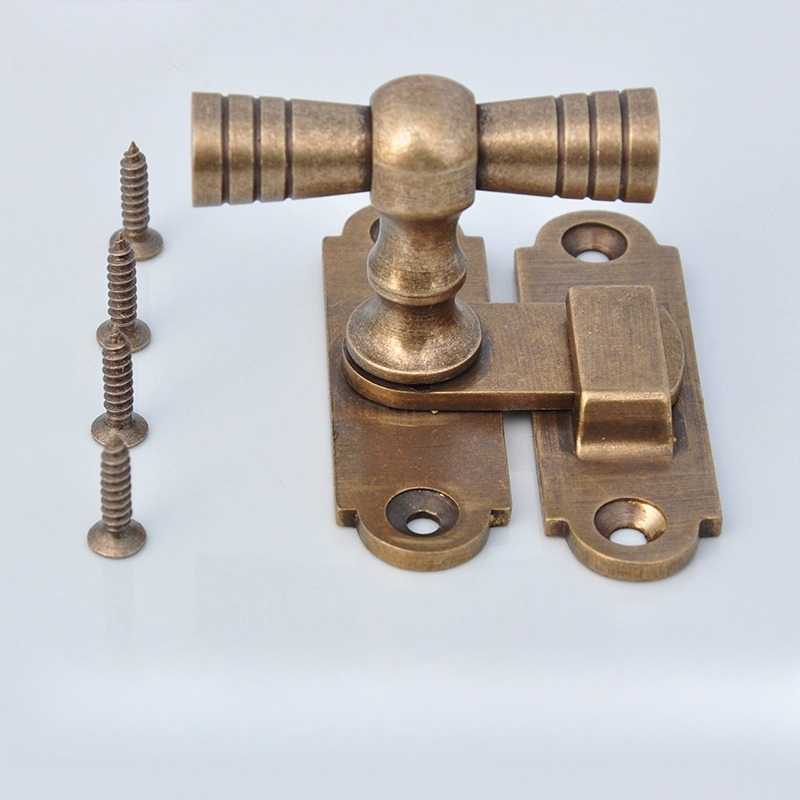 Antiker Messing-Katzen-Türrieg – Antique Brass Hook Bewertung und Preis