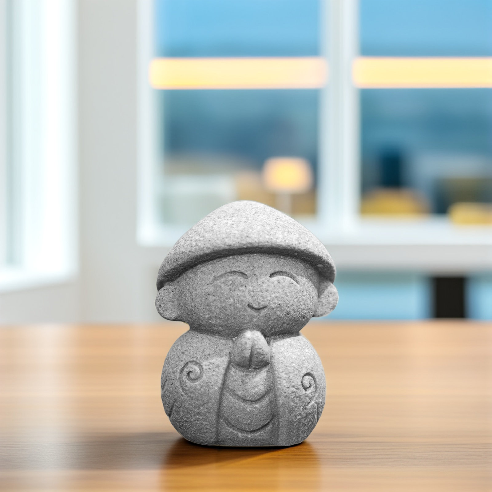 Stabiler kleiner Stein-Buddha  – Interior Design Office Bewertung und Preis