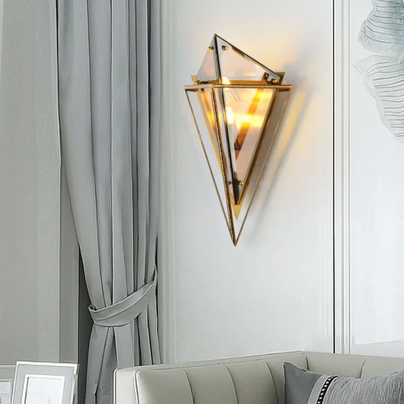 Postmoderne Luxus-Wandleuchte  – Interior Design Luxury Living Room Bewertung und Preis