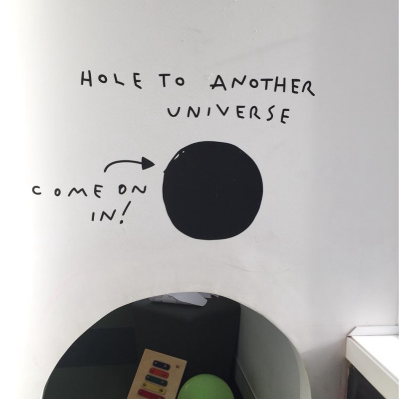 Loch zu einem anderen Universu – Interior Design Magazine Bewertung und Preis