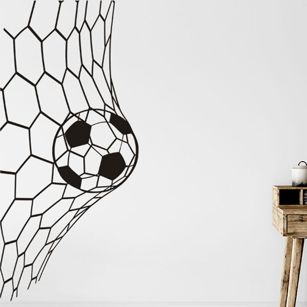 Großer Soceer-Tornetz-Wandaufk – Interior Design Magazine Bewertung und Preis