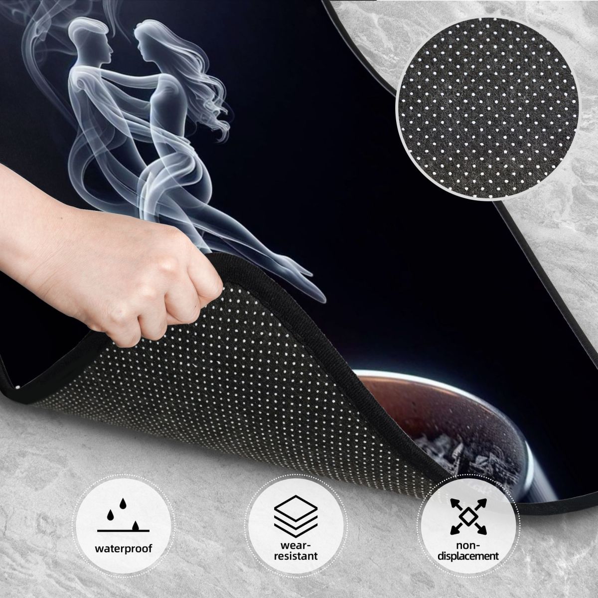 4-teiliges Set mit Tech-Abstra – Interior Design Tech Bewertung und Preis
