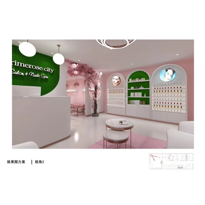 Maßgeschneiderte moderne komme – Interior Design Nail Salon Bewertung und Preis