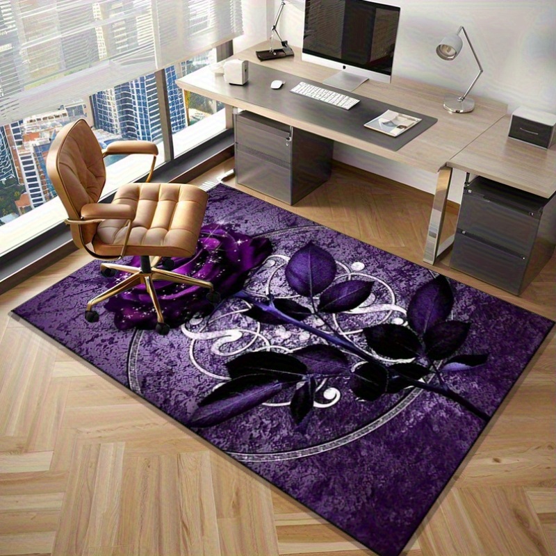 Lila Blattteppich für elegante – Interior Design Luxury Living Room Bewertung und Preis