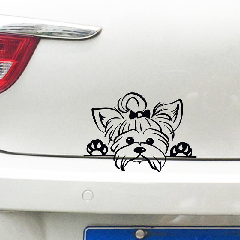 Yorkshire Terrier Vinyl Aufkle – Interior Design Magazine Bewertung und Preis