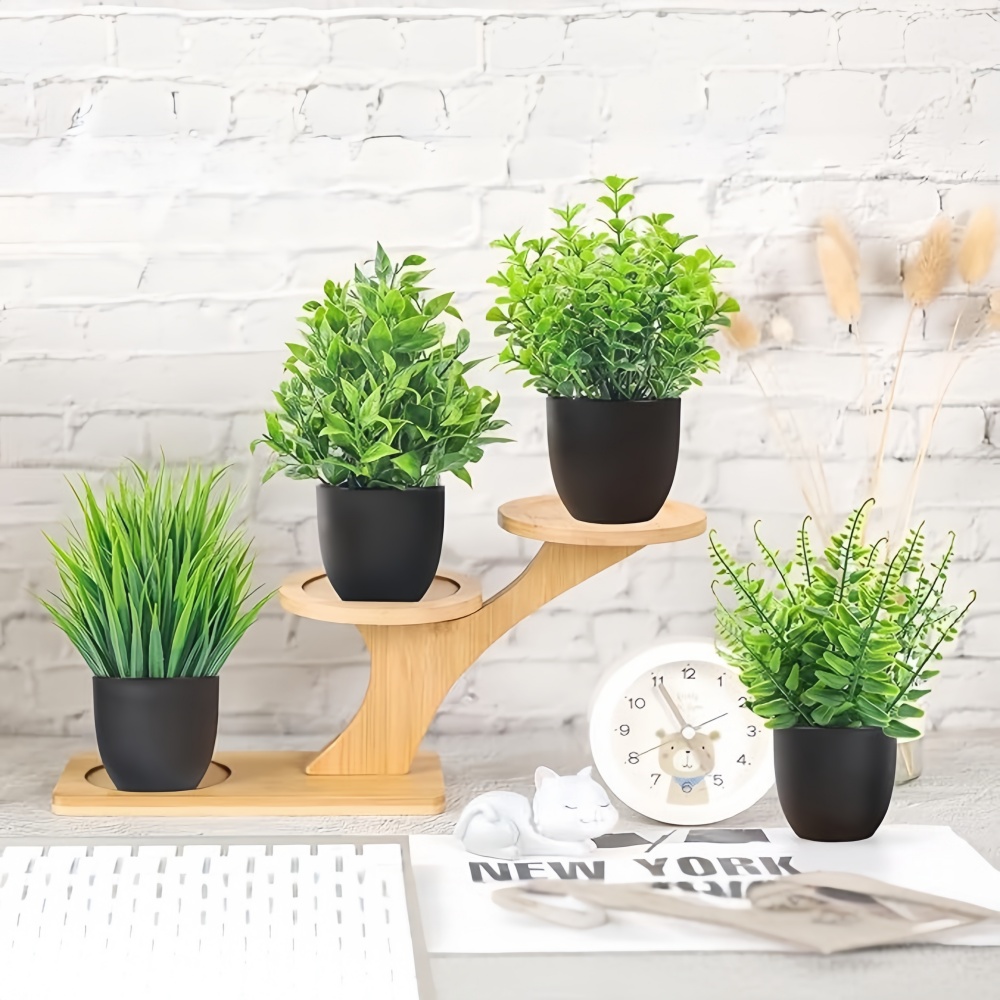 4-teiliges Set Mini Künstliche – Interior Design Office Bewertung und Preis