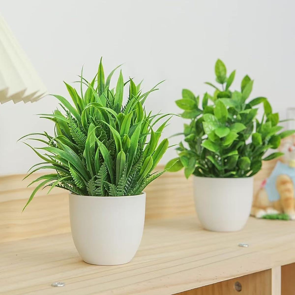 4-teiliges Set Mini Künstliche – Interior Design Office Bewertung und Preis