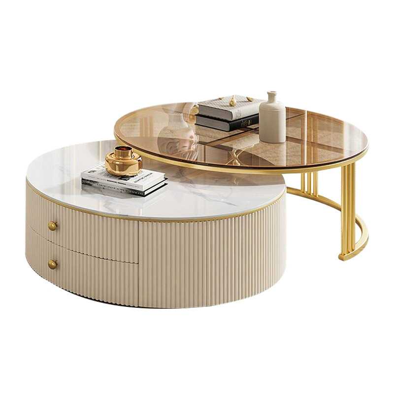 Modernes Luxus-Marmor-Holz-Cou – Interior Design Luxury Living Room Bewertung und Preis
