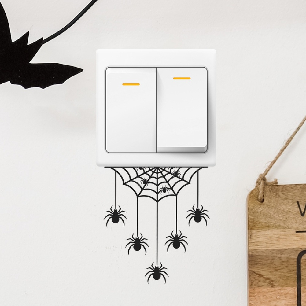 Halloween-Netz-Wandaufkleber f – Interior Design Web Free Bewertung und Preis
