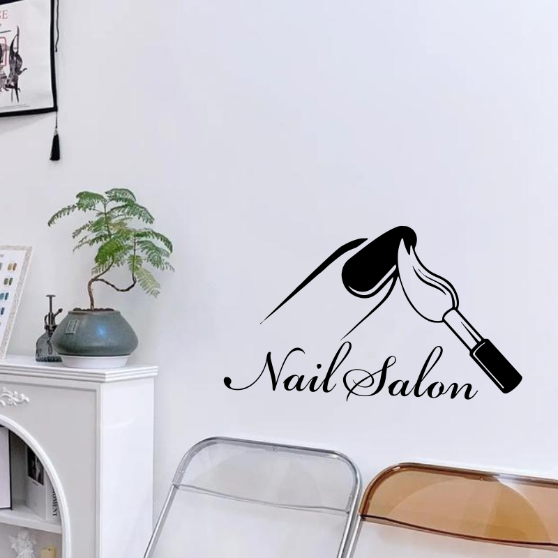 Nagelstudio Wandtattoo Manikür – Interior Design Nail Salon Bewertung und Preis