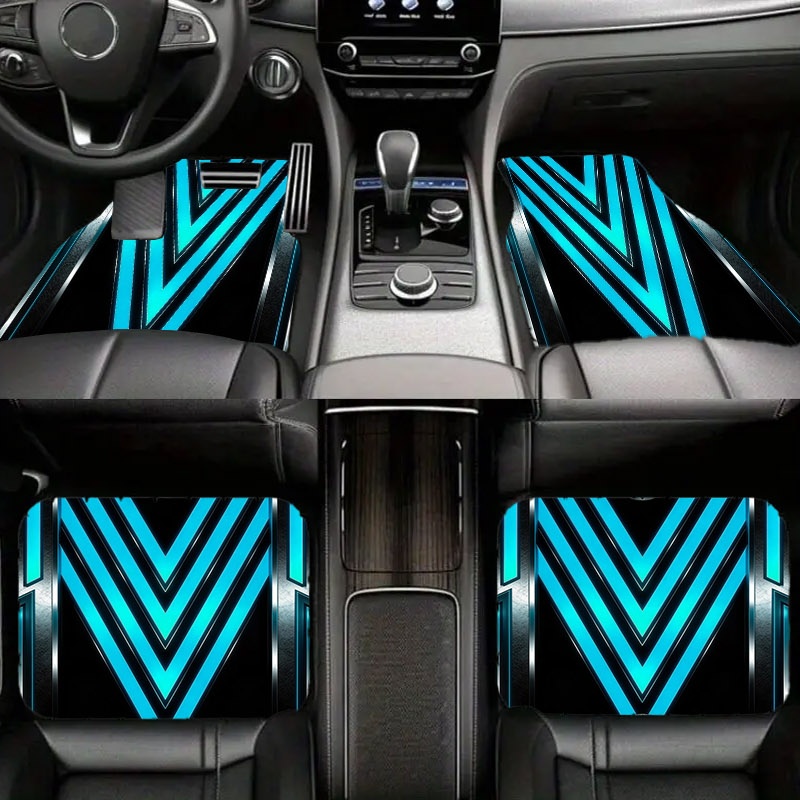 5 Stück Auto-Fußmatten, futuri – Interior Design Tech Bewertung und Preis