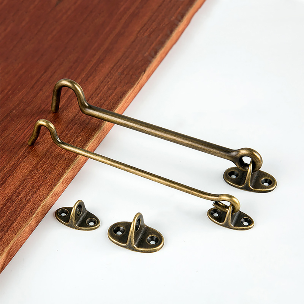 Antiker Messing-Fensterhaken/S – Antique Brass Hook Bewertung und Preis